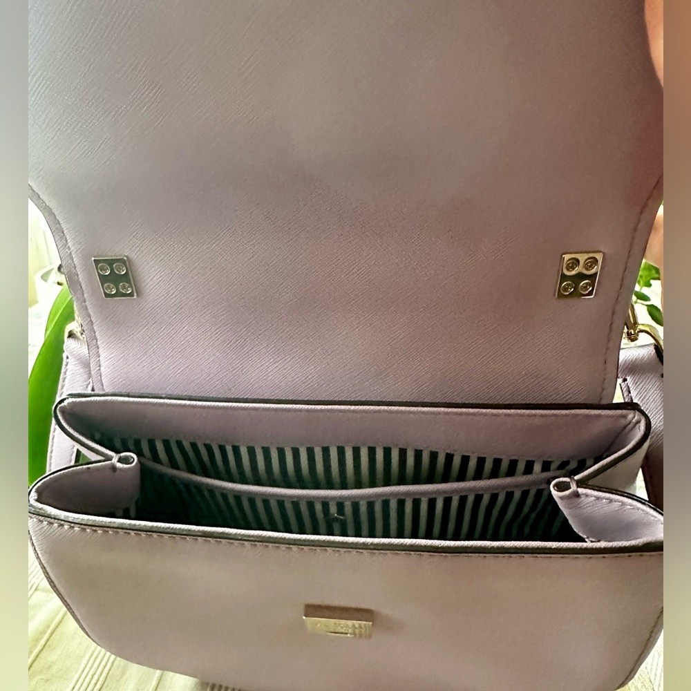kate spade  New York Lavender Crossbody Saddle Bag - Picture 5 of 5